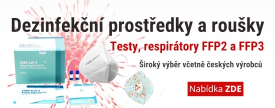 Dezinfekce a roušky - nově naskladněno