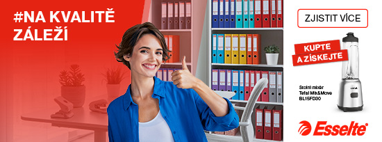 Získejte mixér TEFAL MIX & MOVE nebo úložný box s víkem Leitz MyBox ZDARMA!