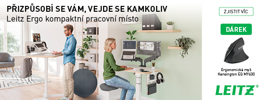 Zskejte krsn drky za nkup ergo produkt Leitz!