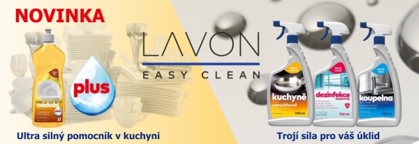 Čisticí prostředky Lavon