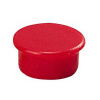 Magnet 13 mm, erven, 10 ks
