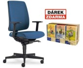 Kancelsk idle Leaf 500-SYA, modr - Akce