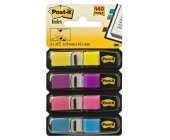 Zloky Post-it 683- 4YPPB, 11,9x43,2 mm, 4x35 lstk