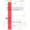 Doruenka B6 125x176 erven pruh, KP, pouen, 1.000 ks