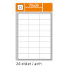 Snmateln etikety 70 x 36 mm, bl, 100 list