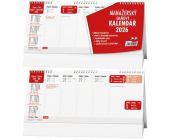 Stoln kalend, Manaersk daov 32 x 14 cm 2026