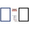 Magnetick rmeek Duraframe A4, modr, 5 ks - Akce