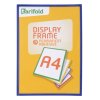 Samolepic rmeek Tarifold Frame, A4, modr